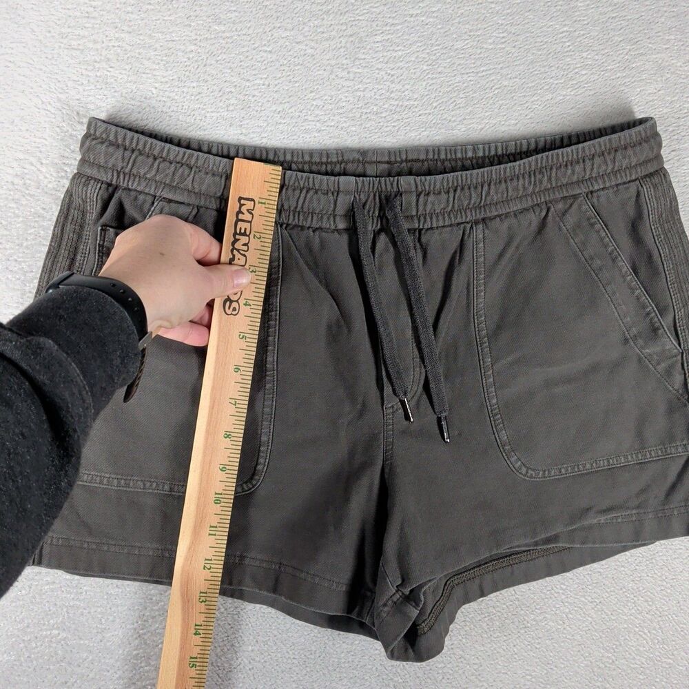 Athleta Farallon Short Active Elastic Waist Shorts size Large 14 Green - Picture 3 of 7